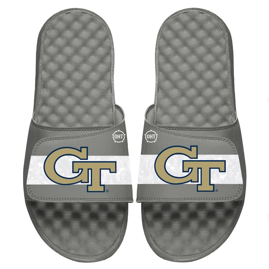 

Шлепанцы ISlide Georgia Tech Yellow Jackets, серый
