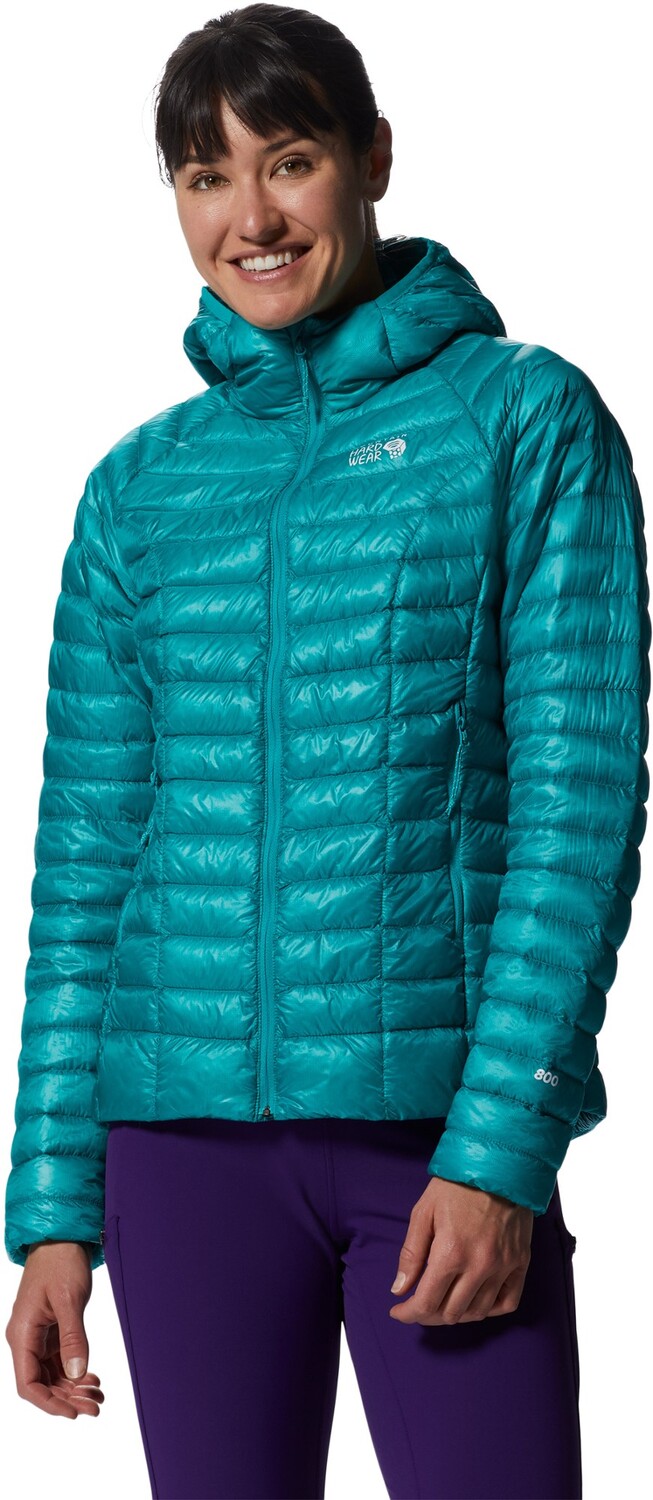 

Толстовка с капюшоном Ghost Whisperer/2 – женская Mountain Hardwear, зеленый