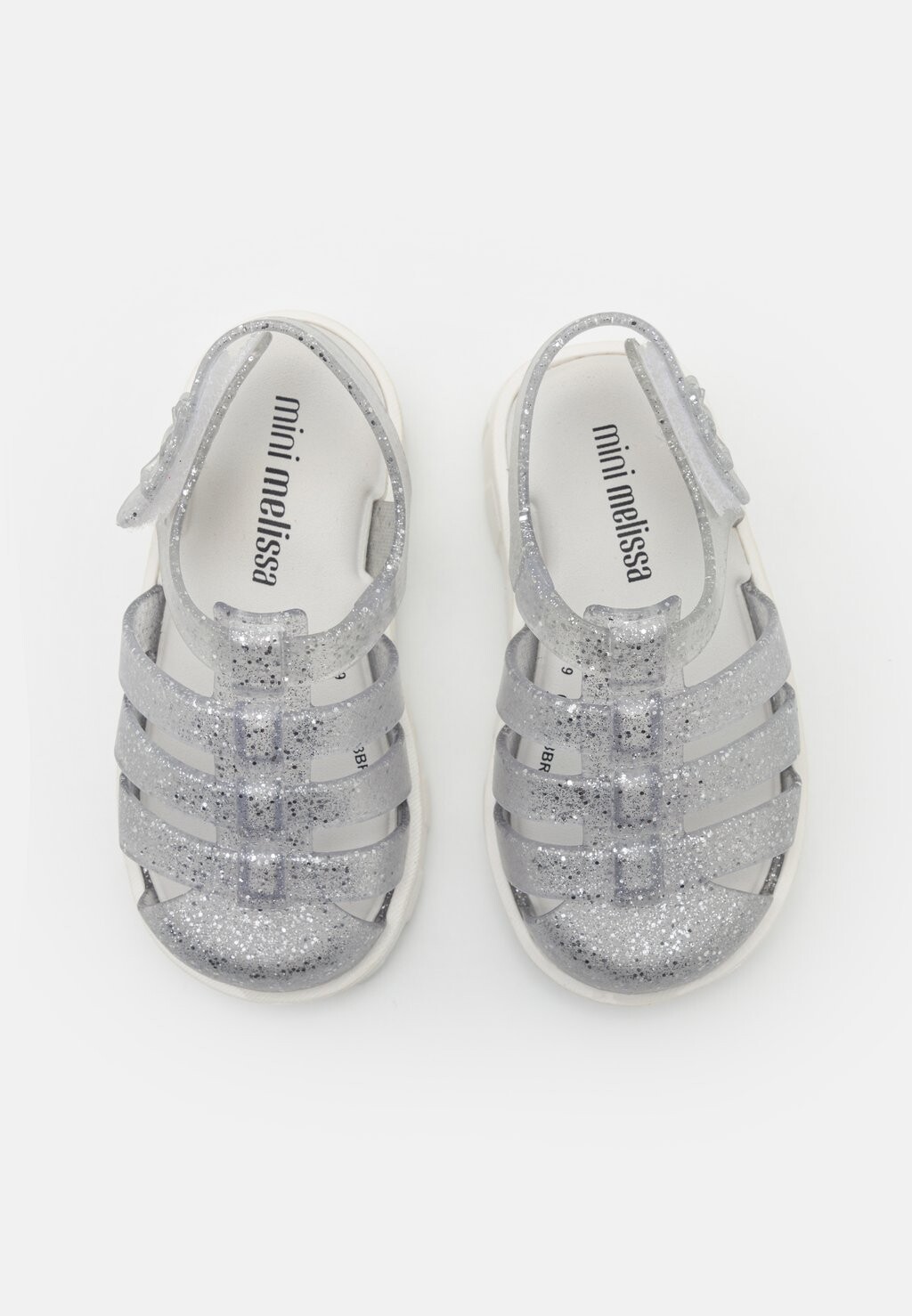 

Сандалии Mini Melissa, серебро