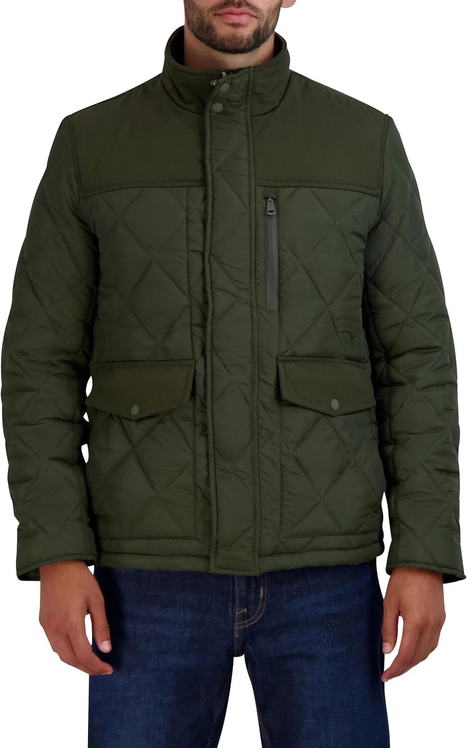 

Стеганая куртка Barn Cole Haan, цвет Army Green