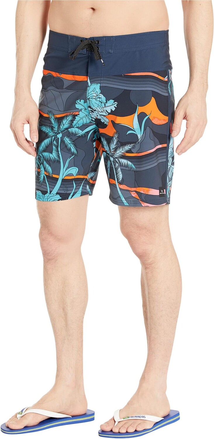 

Шорты для плавания Mirage Mason Barrel Killa 19 дюймов Rip Curl, темно-синий