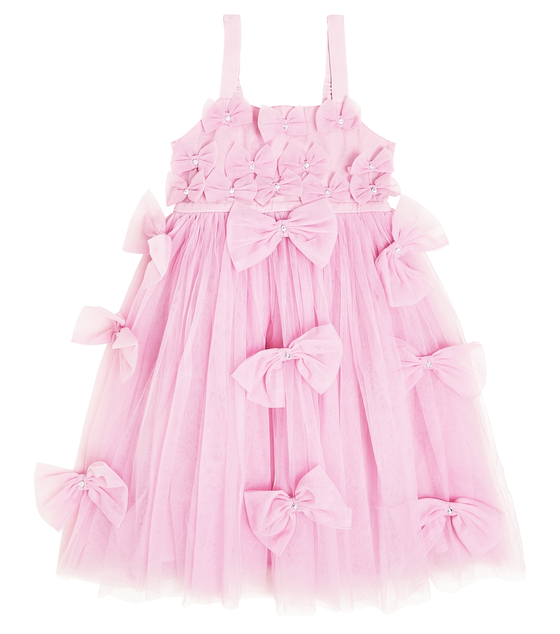 Платье из тюля papillion с бантом Tutu Du Monde, розовый