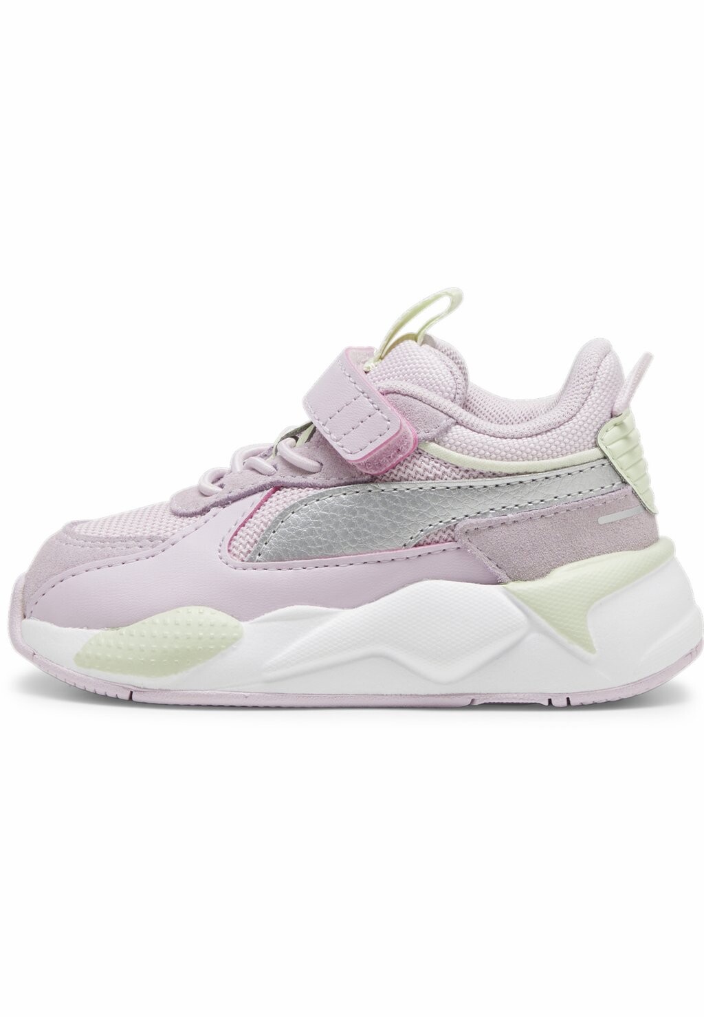

Туфли для первых шагов Rs-X Alternative Closure Puma, цвет grape mist silver