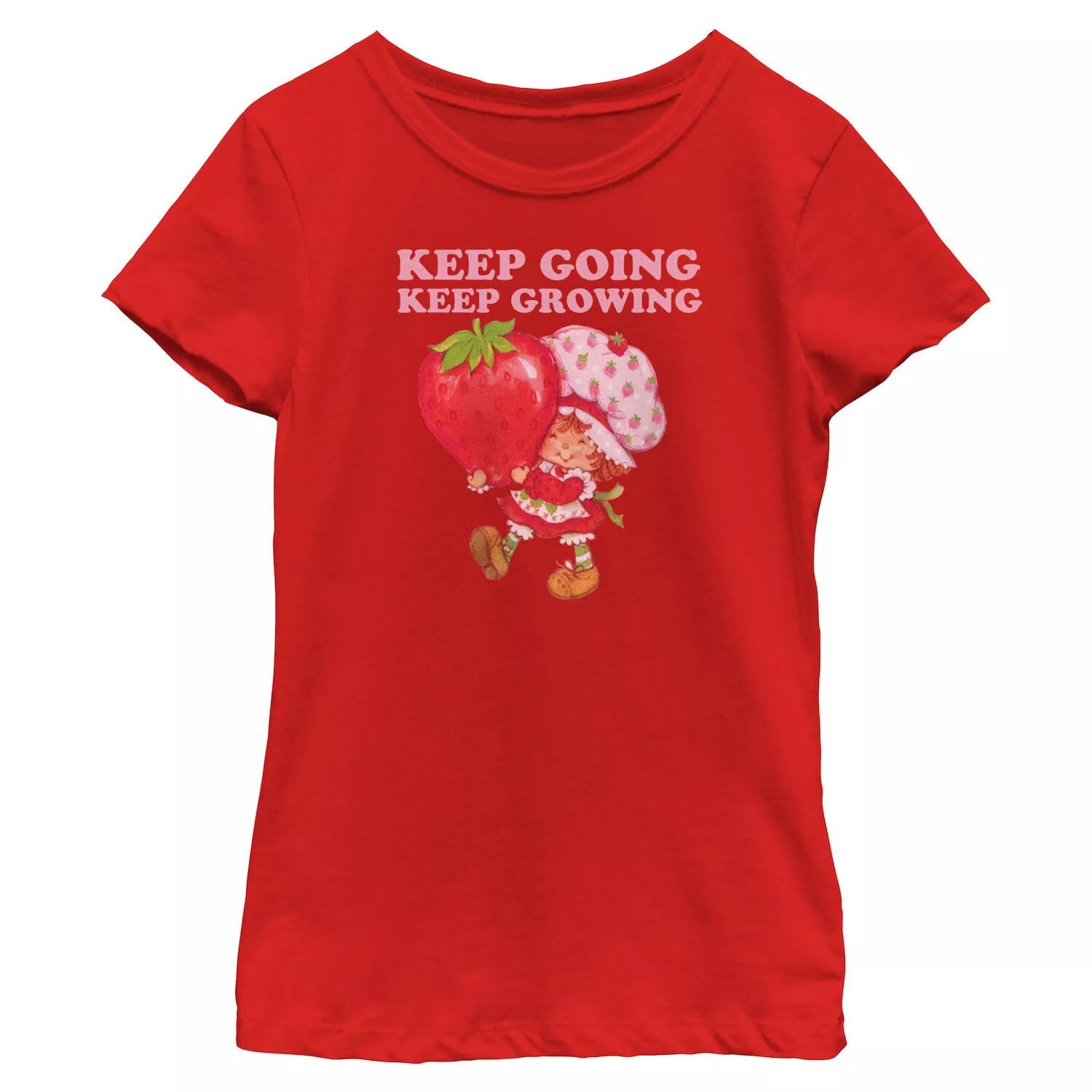 

Футболка с рисунком «Keep Going Keep Growing» для девочек 7–16 лет Licensed Character, красный