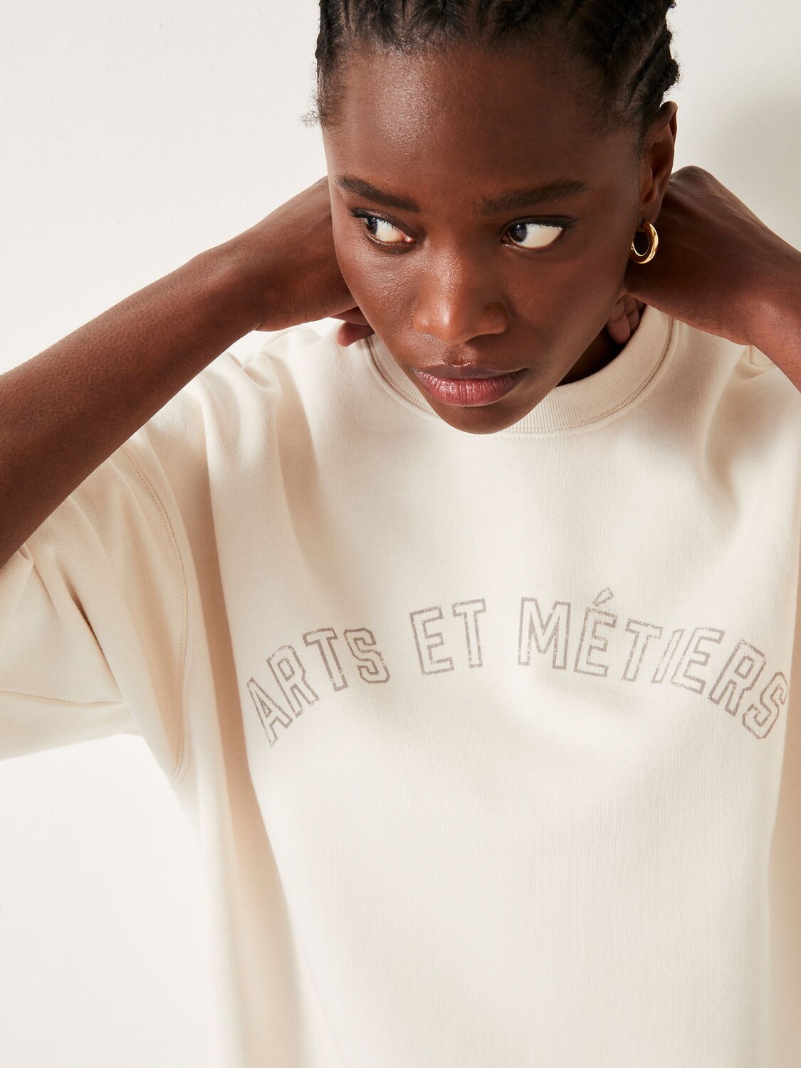 

Толстовка Arts Et Metiers HUSH, экрю
