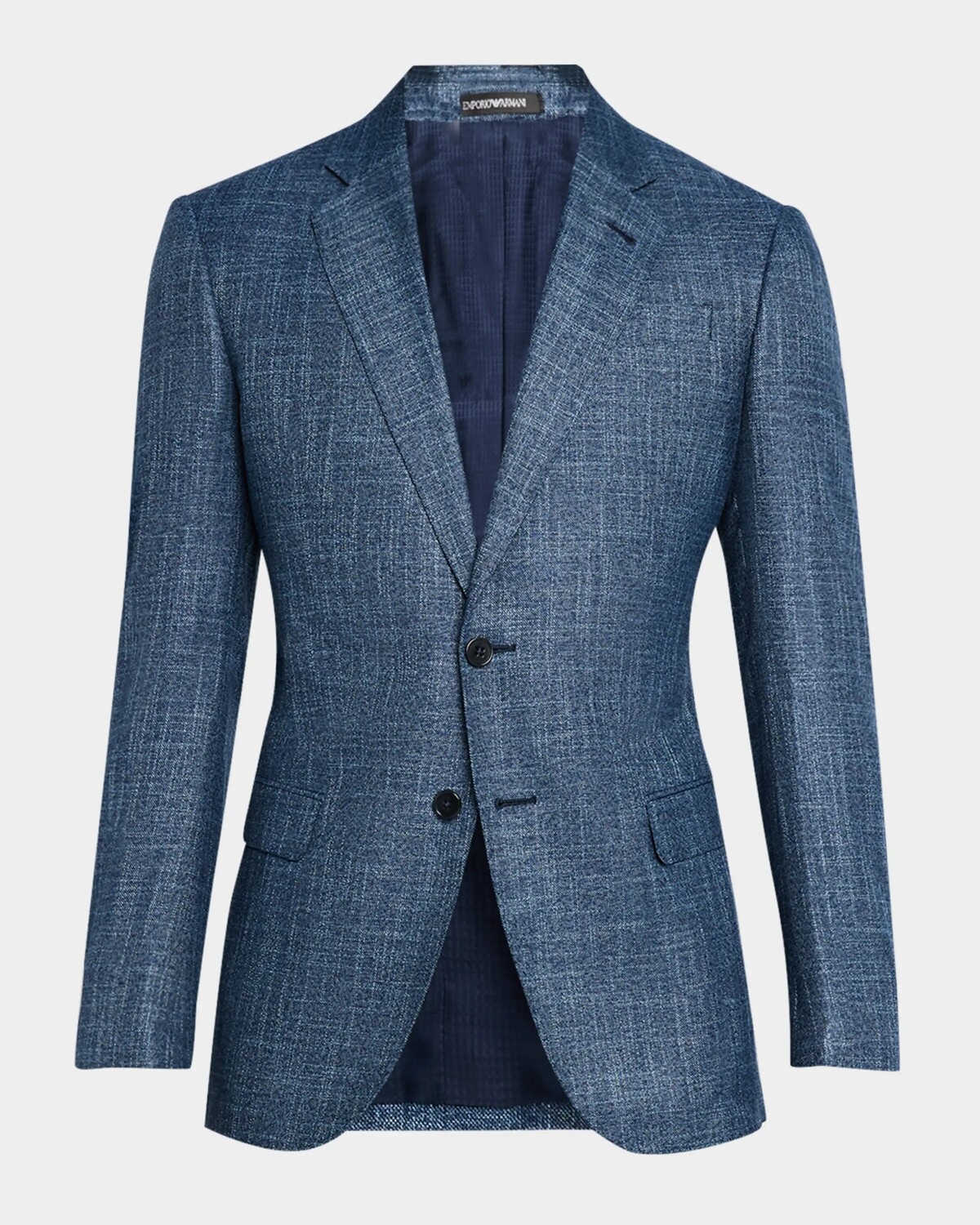 

Мужское спортивное пальто с начесом Emporio Armani, цвет Fancy Blue
