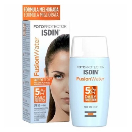 Солнцезащитный крем для лица Fusion Water Spf 50, 50 мл, Isdin isdin fusion water pediatrics 50ml