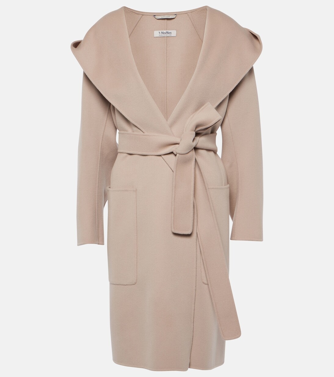 

Пальто priscilla с запахом из натуральной шерсти 'S Max Mara, нейтральный