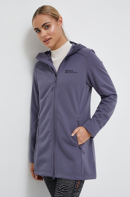 

Уличная куртка Windhain Jack Wolfskin, фиолетовый