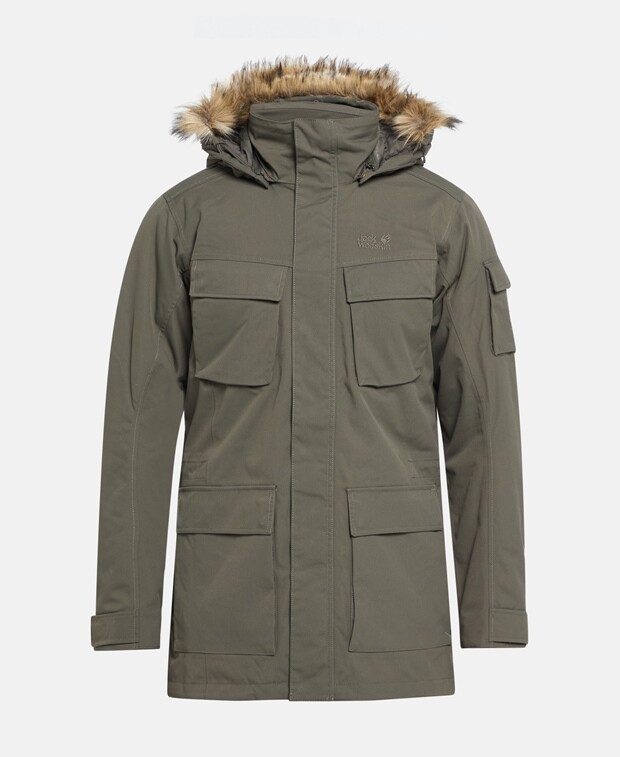 

Парка Jack Wolfskin, серо-коричневый