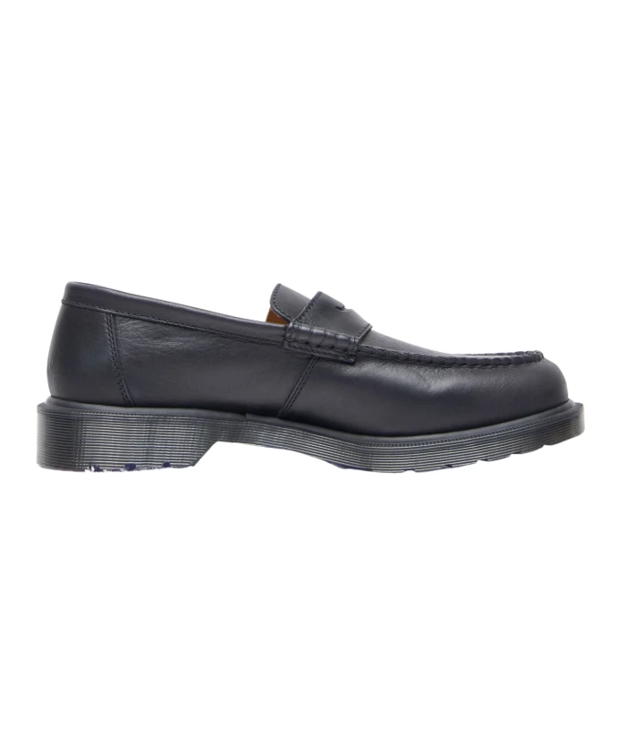 

Кожаные лоферы с ремешками Dr. Martens, черный