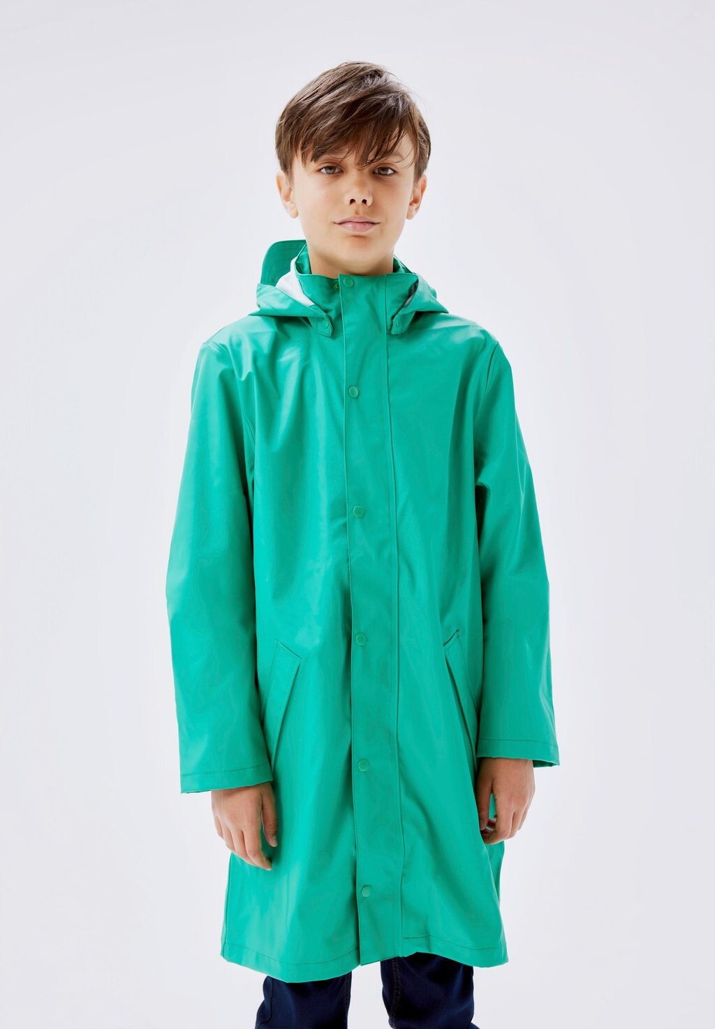 

Дождевик NKNDRY RAIN LONG UNISEX Name it, цвет green