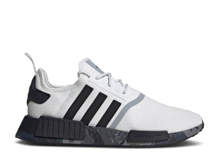 

Кроссовки Adidas NMD_R1 PRIMEBLUE 'WHITE BLACK', белый
