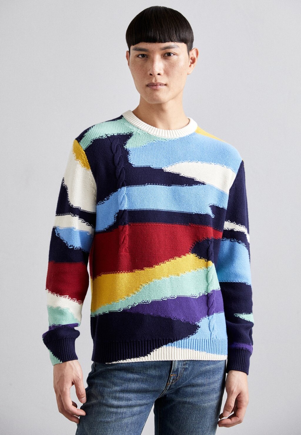 

Свитер МУЖСКАЯ КРУГЛЫЙ ВЫРЕЗ PS Paul Smith, разноцветный