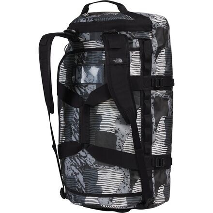 

Спортивная сумка Base Camp M 71L The North Face, цвет Asphalt Grey Abstract Yosemite Print/TNF Black