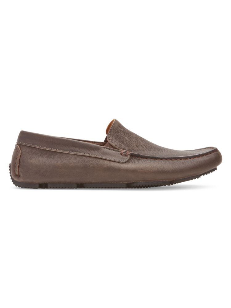 

Кожаные лоферы Rhyder Rockport, коричневый