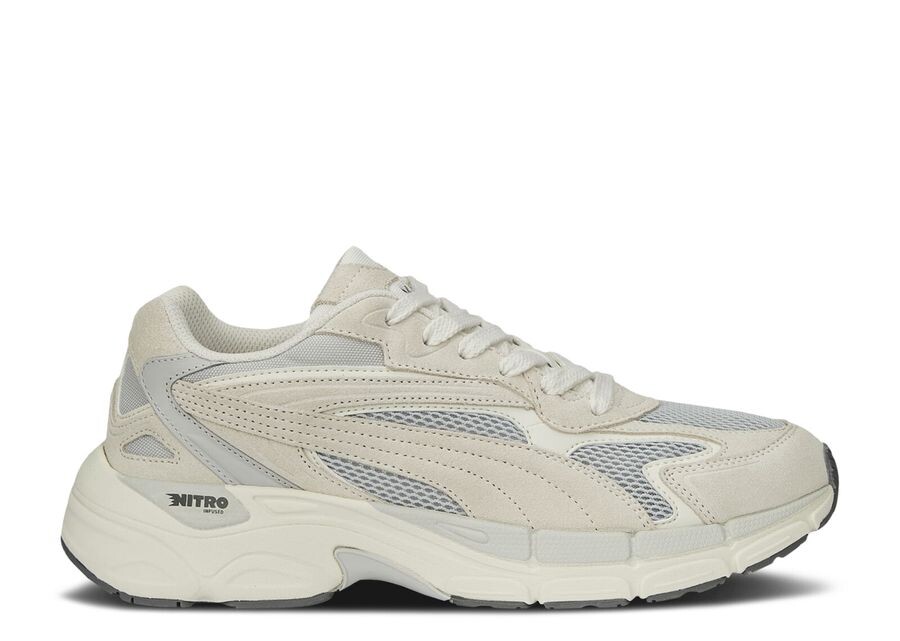 

Кроссовки Puma Teveris Nitro 'Harbor Mist Vapor Grey', кремовый, Серый