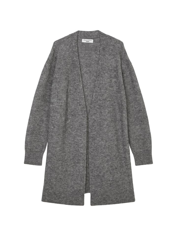 

Кардиган Marc O'Polo DENIM Lange Strickjacke regular, цвет dark shadow melange