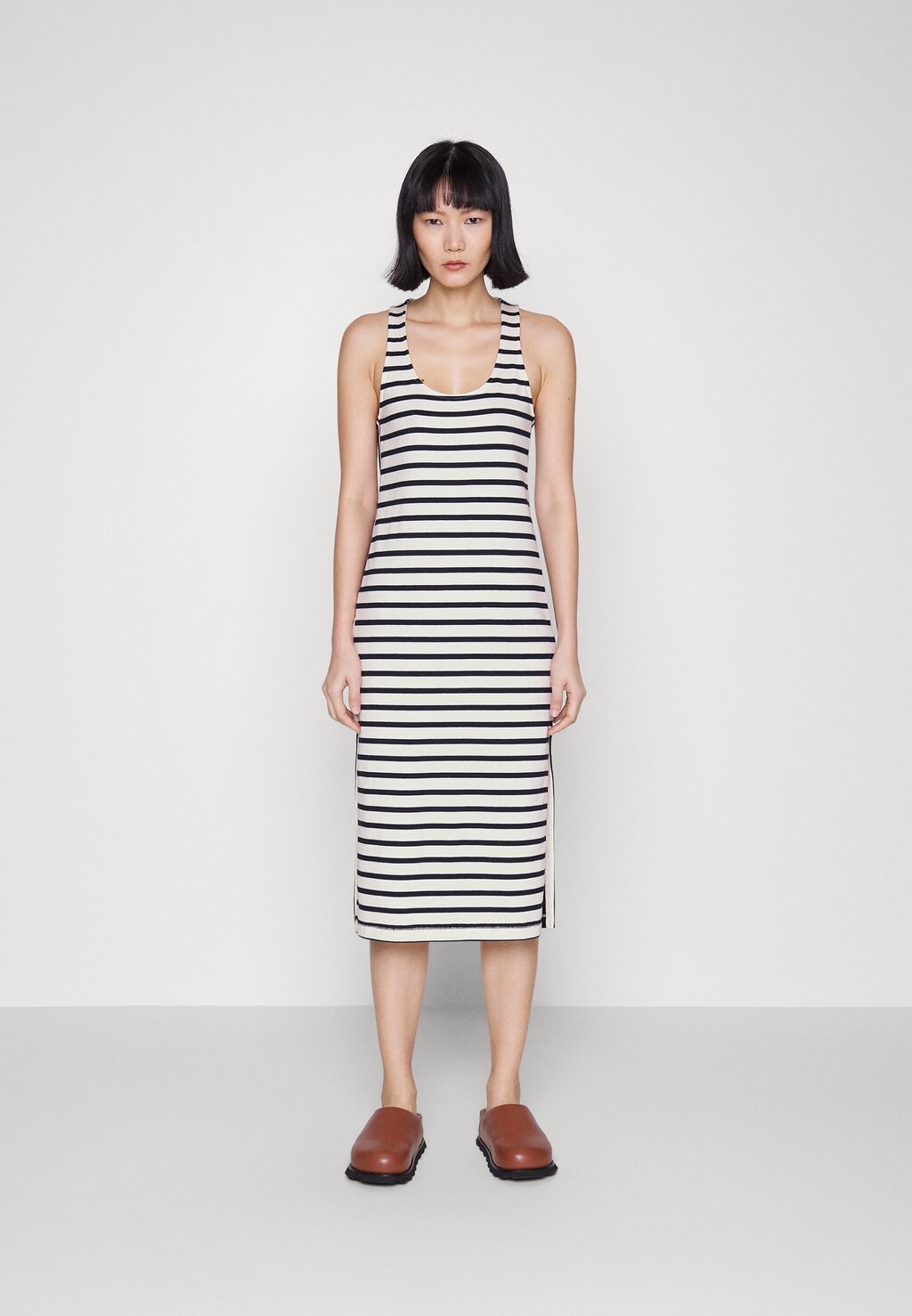

Платье из джерси rag & bone, белый