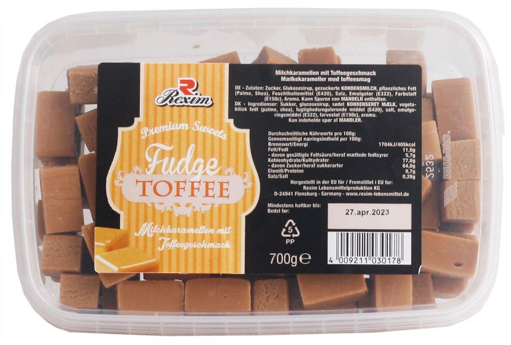 

Rexim Premium Sweets Ирисная помадка 700г