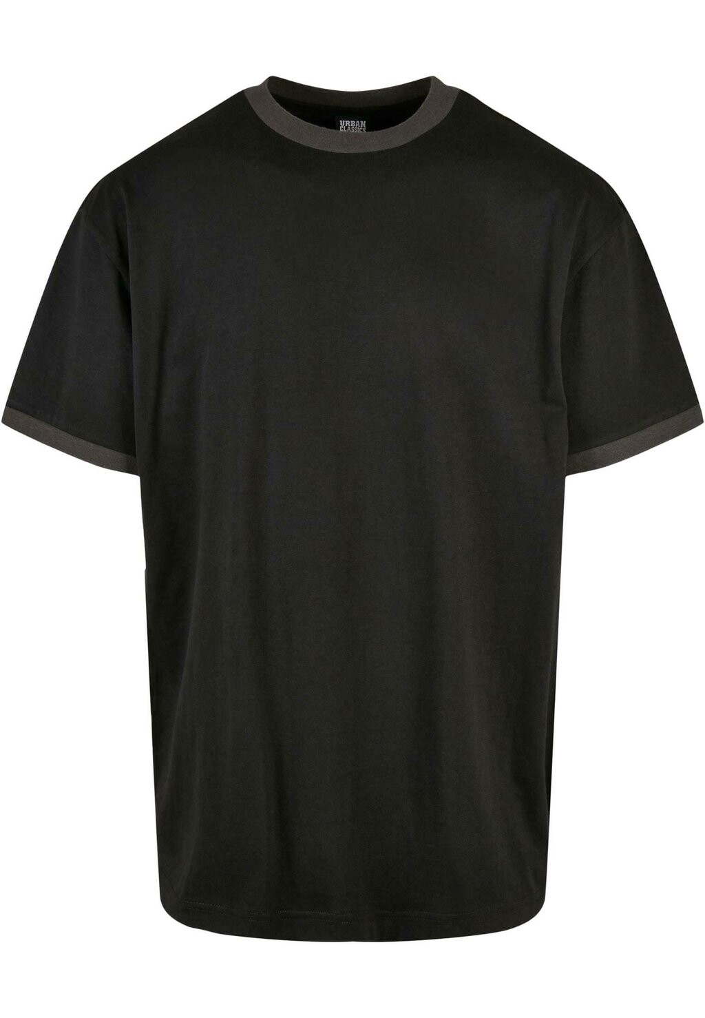 

Базовая футболка ФУТБОЛКА OVERSIZED RINGER Urban Classics, черный дрозд