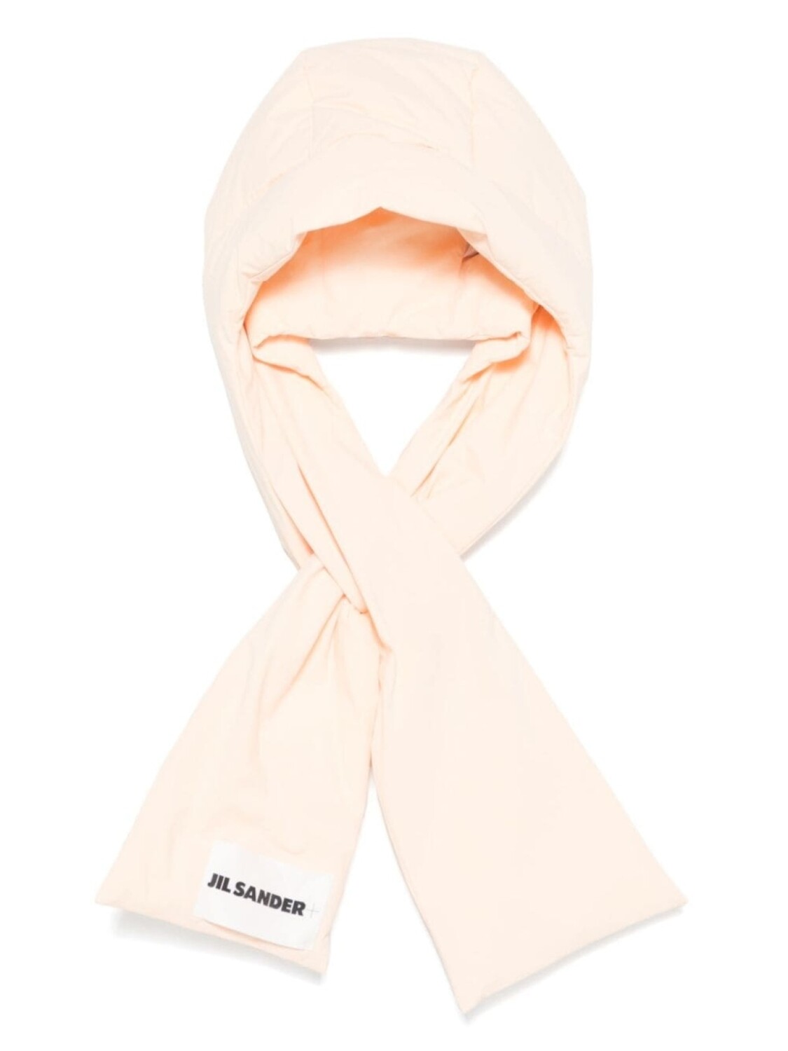 

Jil Sander шарф с капюшоном, розовый