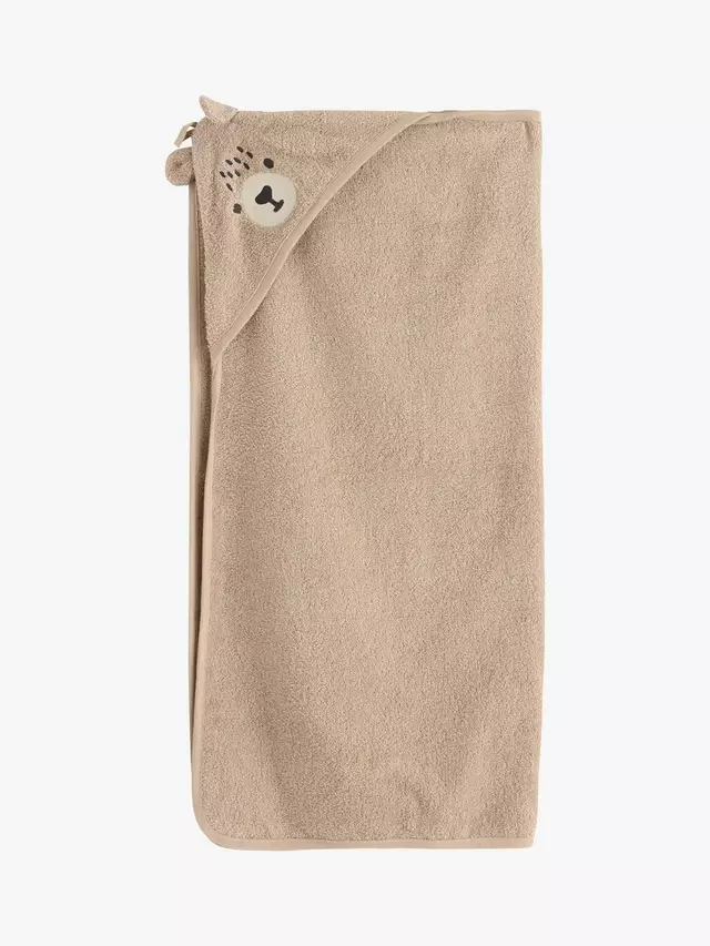 

Полотенце Lindex Baby Bear Organic Cotton Terry Hooded, бежевый