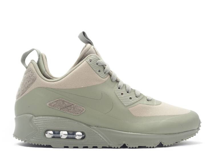 Кроссовки Nike AIR MAX 90 SNEAKERBOOT SP PATCH 'STEEL GREEN', зеленый