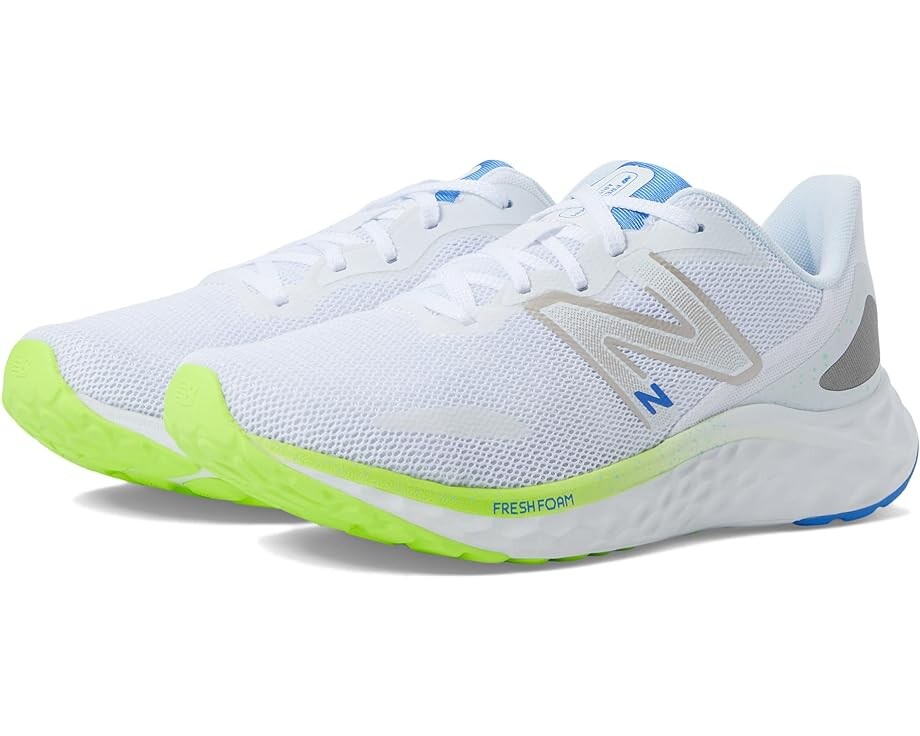 

Кроссовки New Balance Fresh Foam Arishi v4, цвет White/Pixel Green