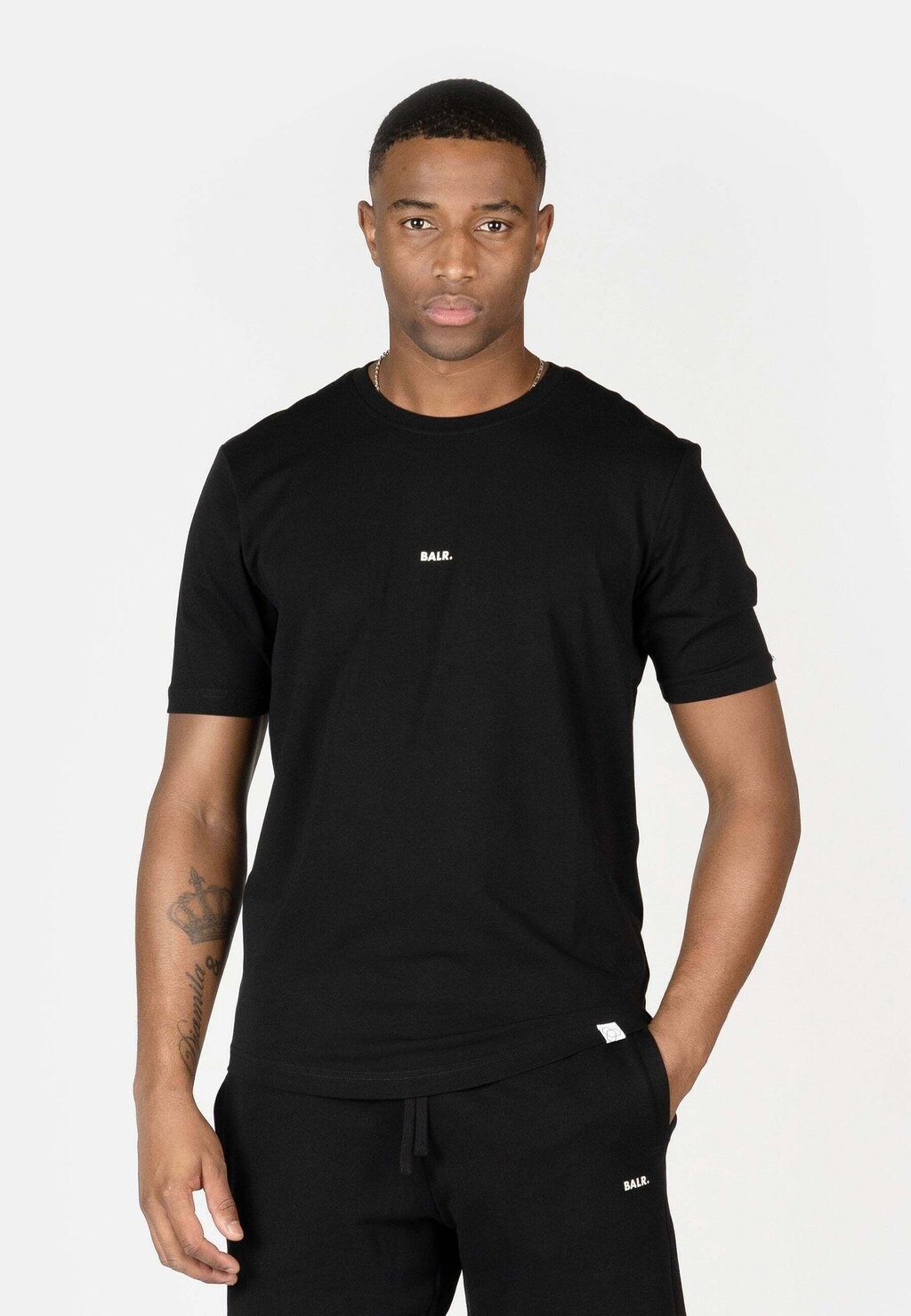 

Футболка базовая BOX FIT BALR., цвет jet black