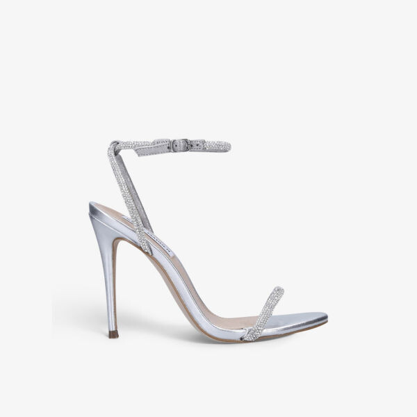 

Замшевые туфли breslin, украшенные стразами Steve Madden, серебряный