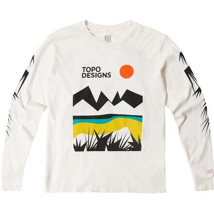 

Футболка Desert с длинными рукавами мужская Topo Designs, бежевый