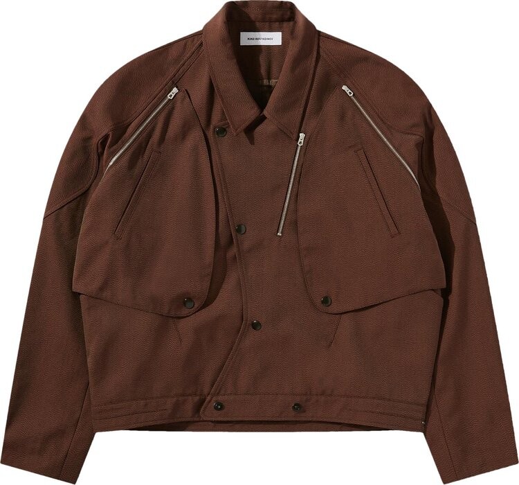 

Куртка Kiko Kostadinov Tonino Utility 'Brown Sparrow', коричневый