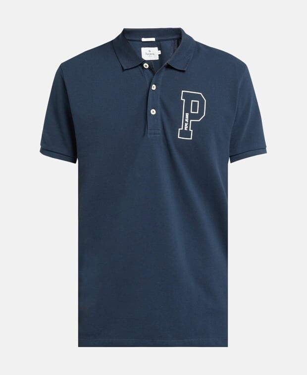 

Рубашка поло Pepe Jeans, темно-синий