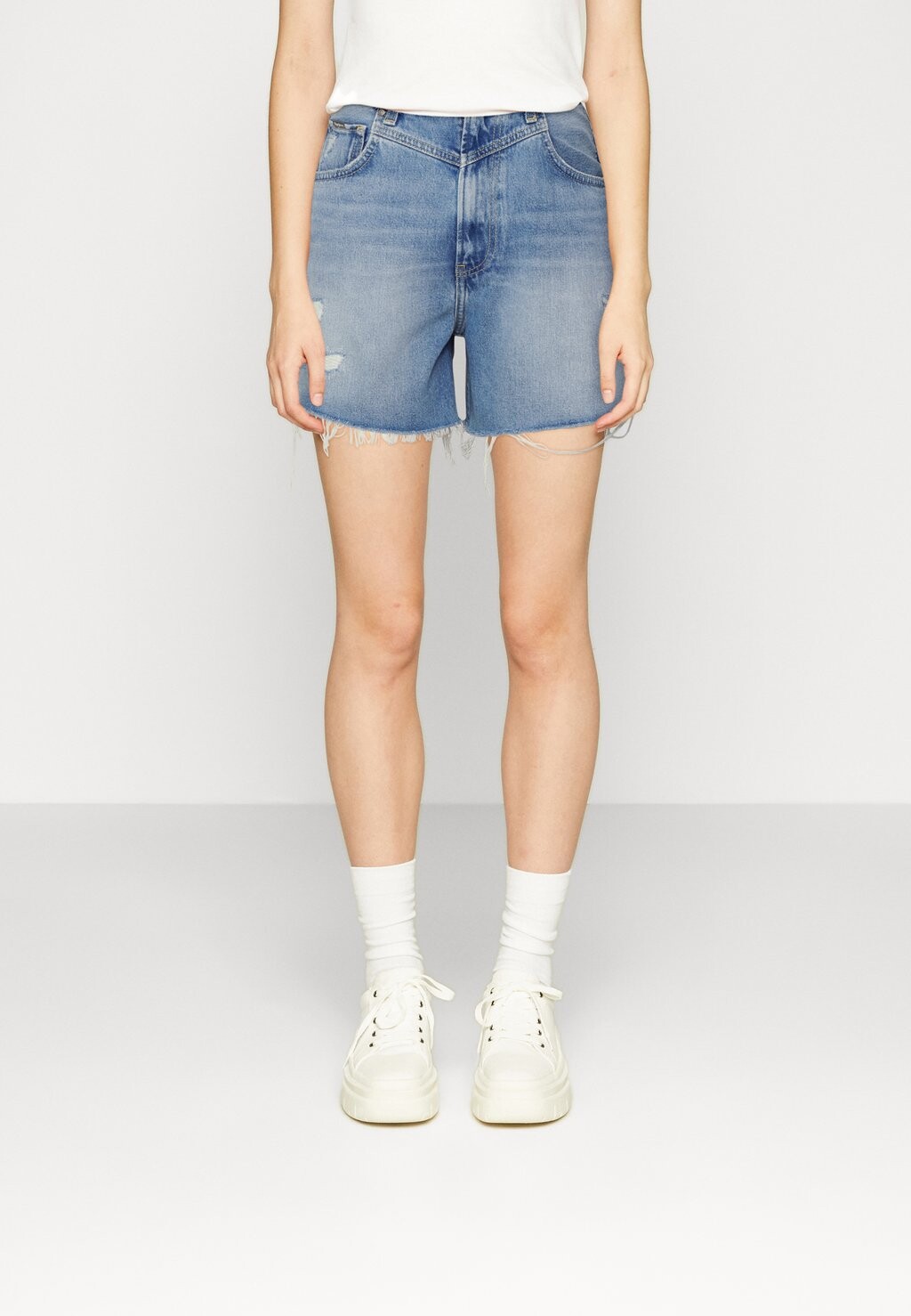 

Джинсовые шорты Pepe Jeans, синий