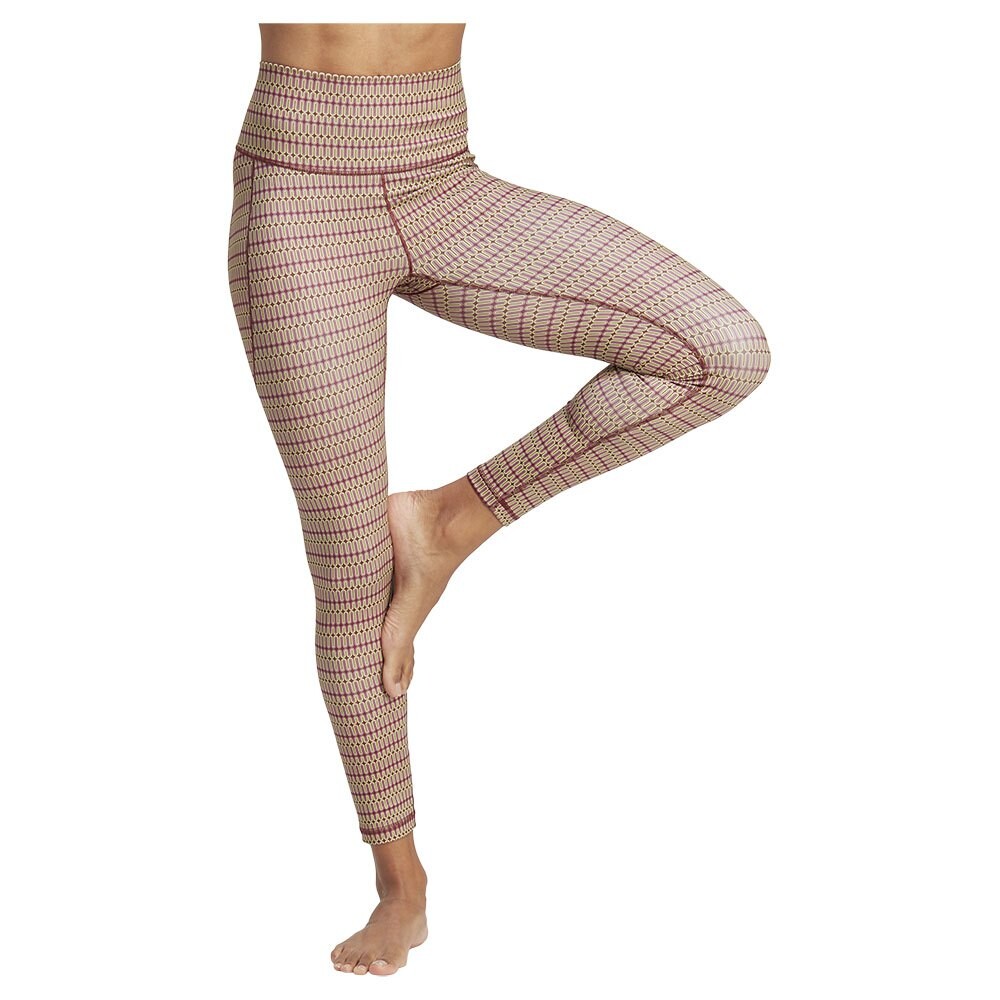 

Леггинсы adidas Yoga Studio Seasonal, бежевый