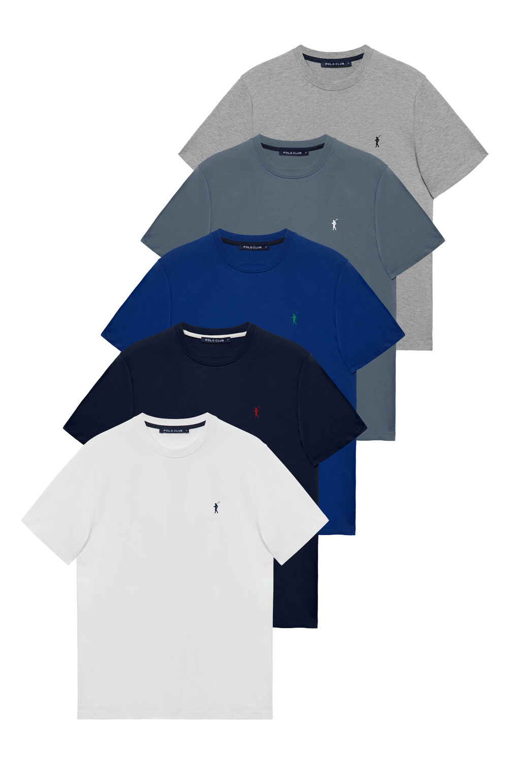 

Футболка Polo Club 5 tlg. Set: s, разноцветный