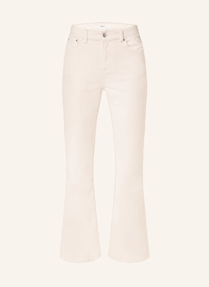 

Вельветовые брюки Gina Tricot, белый