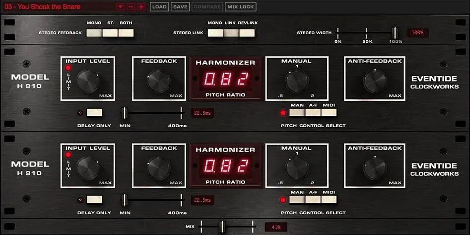 

Пакет подключаемых модулей Eventide H910 Harmonizer — академическая версия