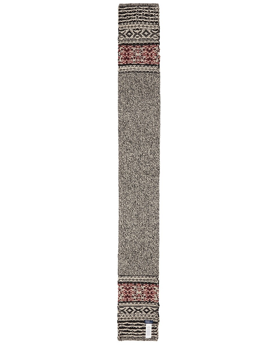 

Праздничный шарф Polo Ralph Lauren, цвет Black Multi