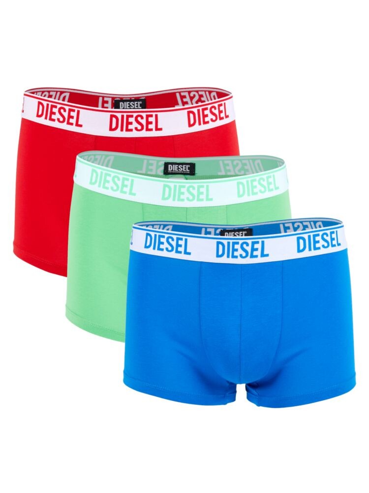 

Комплект из трех боксеров с логотипом Umbx-Shawn Diesel, цвет Red Green