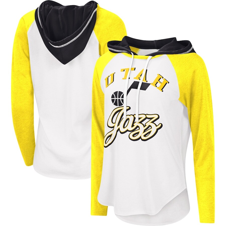 

Футболка с длинным рукавом G-III 4Her by Carl Banks Utah Jazz, белый