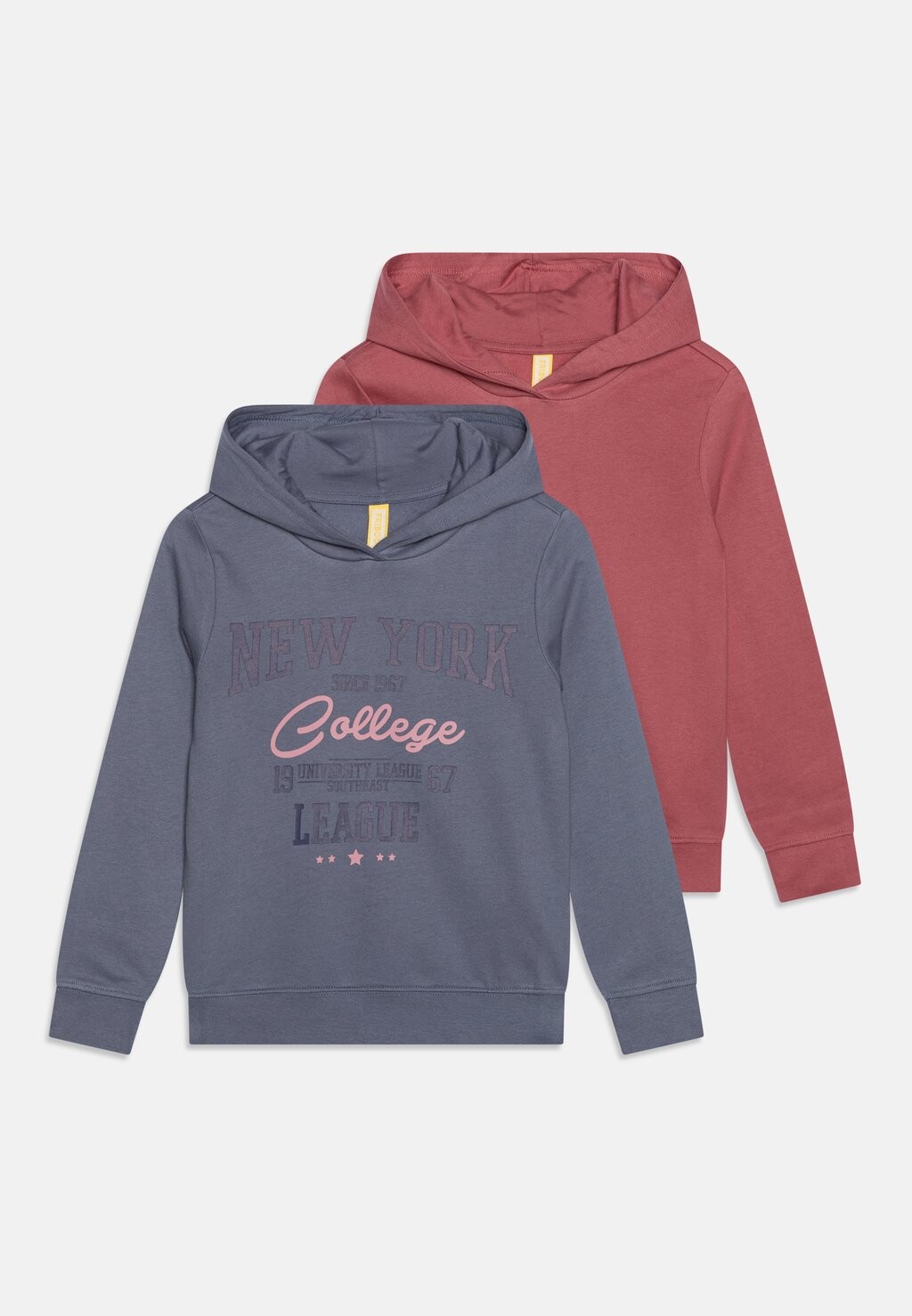 

Толстовка 2 Пакета Friboo, цвет blue/pink