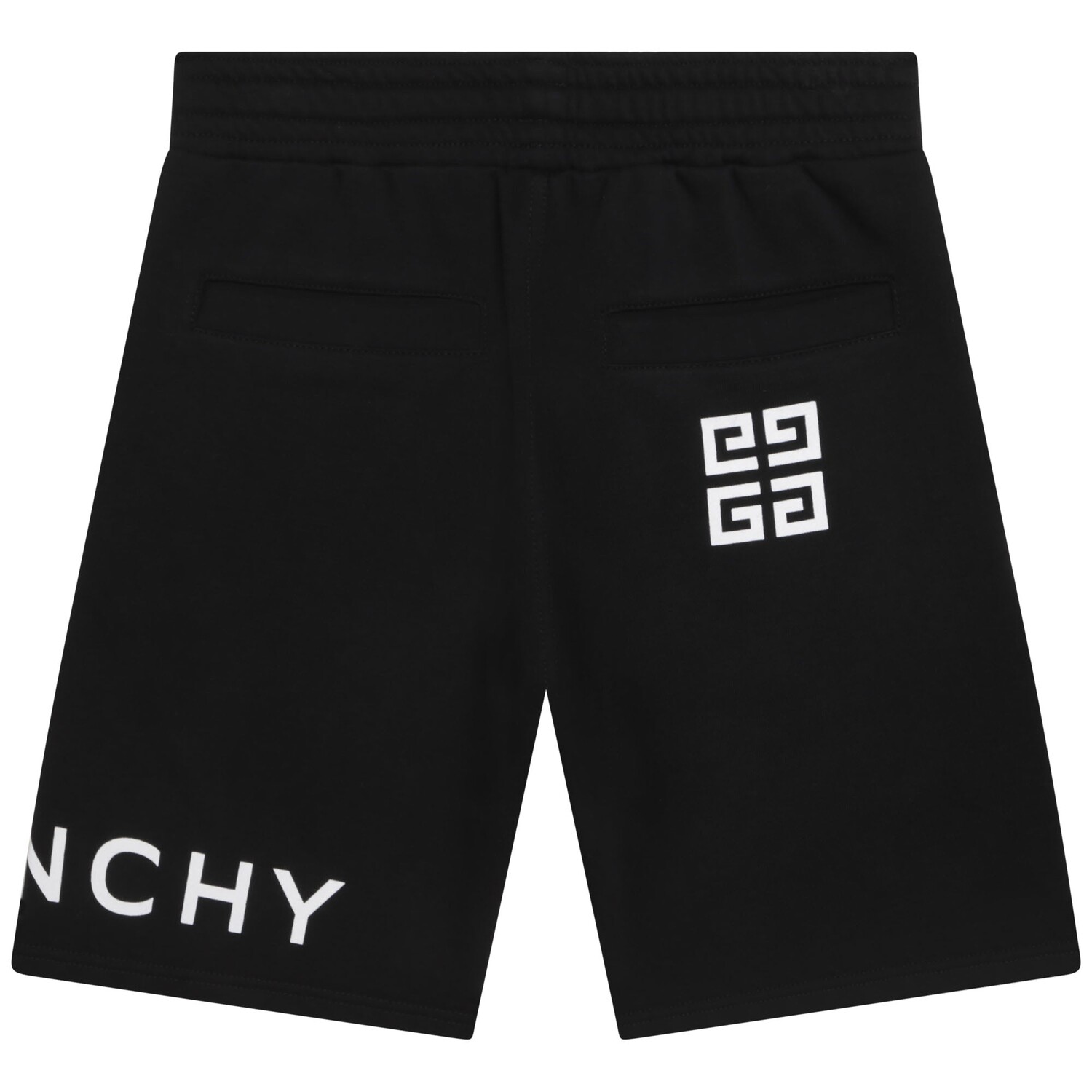 

Черные шорты с логотипом Givenchy, черный