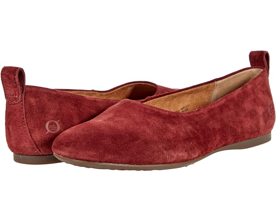 

Балетки Born Beca, цвет Dark Red Suede