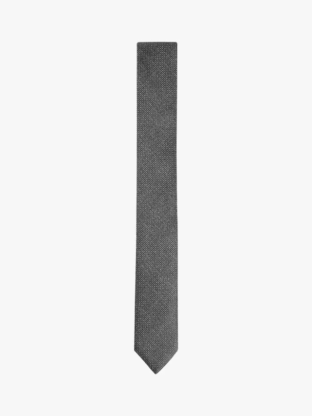 

Галстук HUGO BOSS HUGO Heritage Silk, цвет medium grey