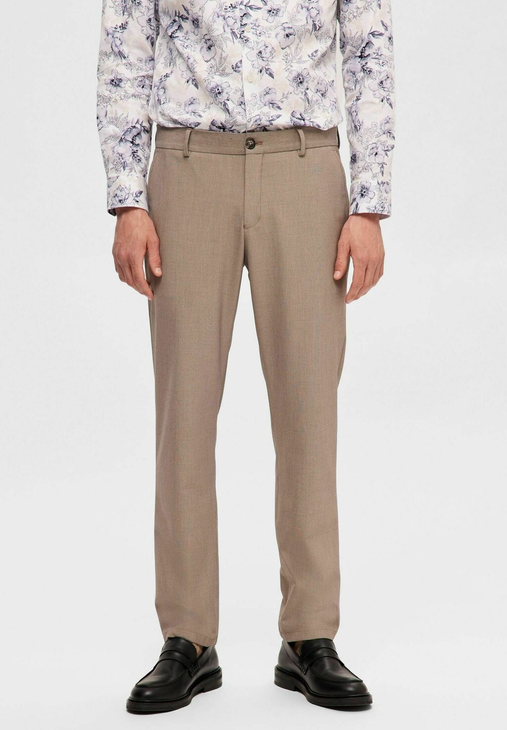 

Чинос Selected Homme, песочный