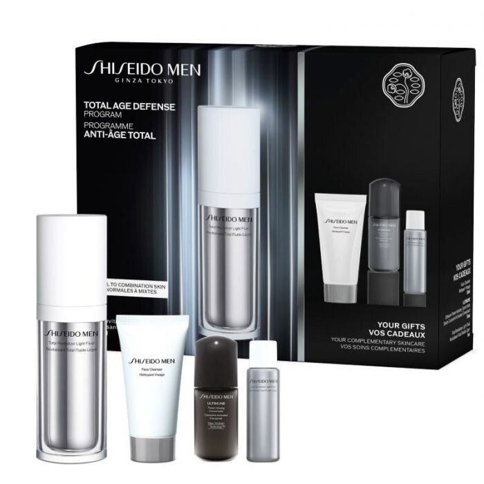 

Набор косметики Total Revitalizer Light Fluid Value Set Shiseido, 4 unidades