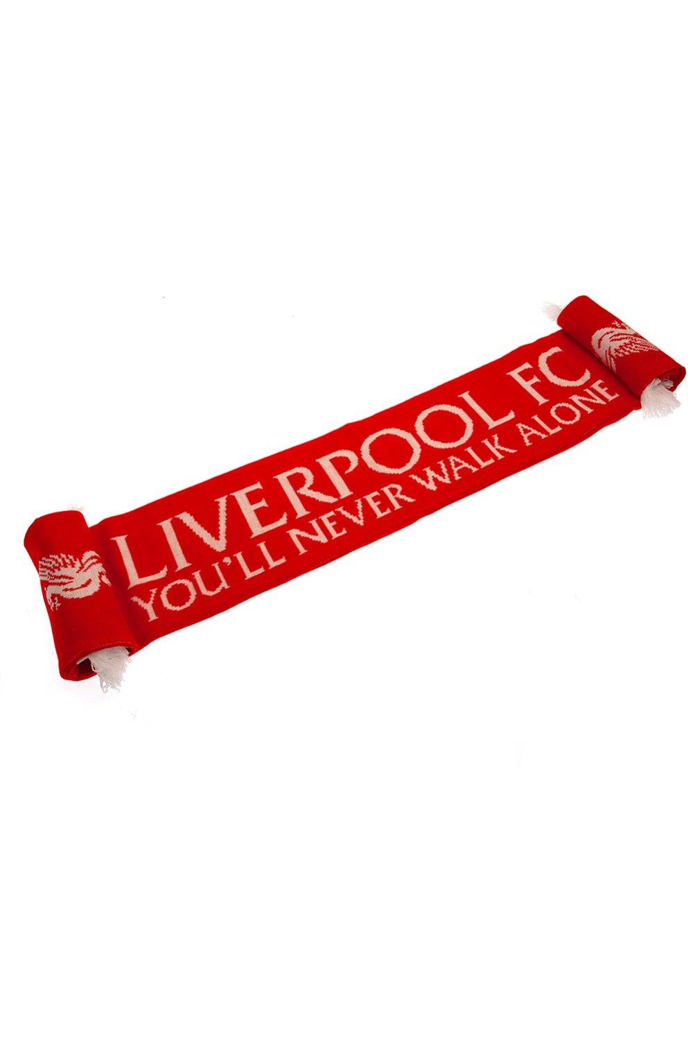 

YNWA Жаккардовый Шарф Liverpool FC, красный