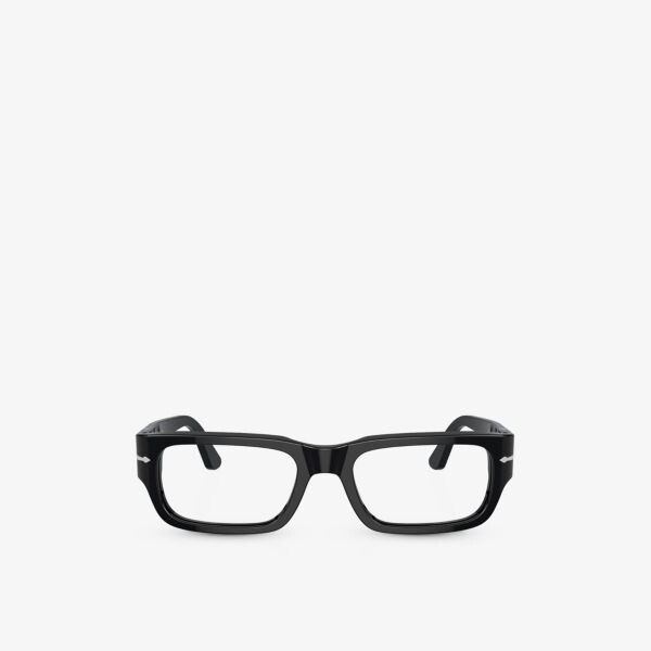 

Po3347v солнцезащитные очки из ацетата в прямоугольной оправе Persol, черный